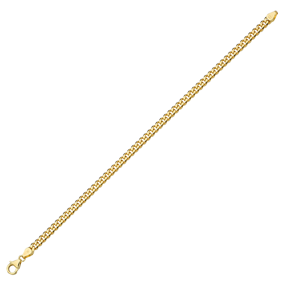 Noble Chain LLC - 14kt yellow gold Italian bracelet