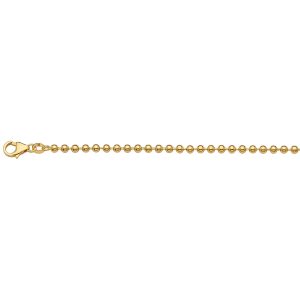 14KT YELLOW GOLD BEAD 3.2MM   W/ 2" EXTENDER