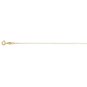 14KT YELLOW GOLD BOX 0.5MM