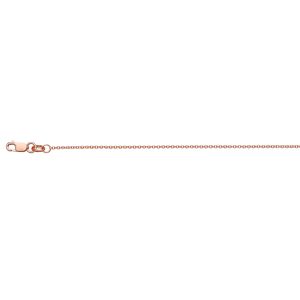 14KT ROSE GOLD CABLE CHAIN 1.3MM