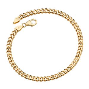 14KT YELLOW GOLD CURB 4.2MM