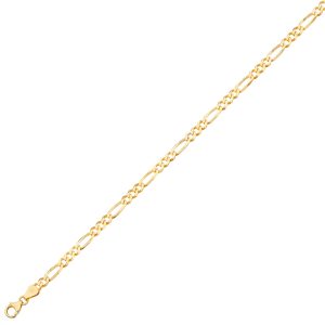 14KT YELLOW GOLD FIGARO 4.8MM
