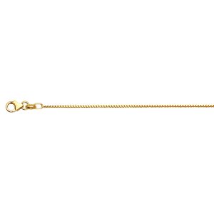 14KT YELLOW GOLD SQUARE FRANCO 1.0MM