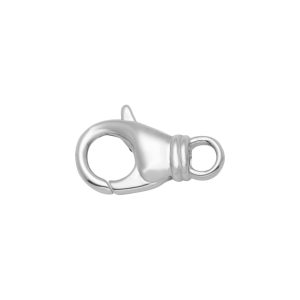 14KT WHITE GOLD LOBSTER CLASP WIDTH 12.3MM