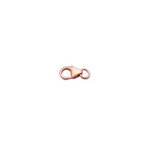 14KT ROSE GOLD LOBSTER CLASP WIDTH 4.8MM