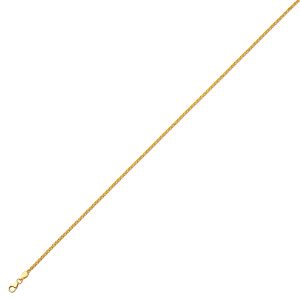 14KT YELLOW GOLD SOLID ROPE CHAIN