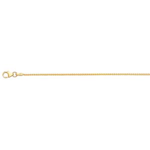 14KT YELLOW GOLD WHEAT CHAIN 1.3MM