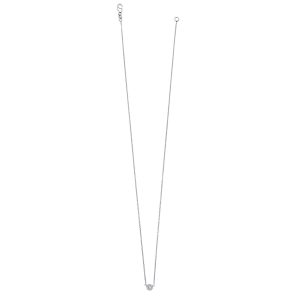 18KT DIAMOND-BY-THE-YARD (DBY) 15 POINTERS 1.3MM WHITE CABLE CHAIN