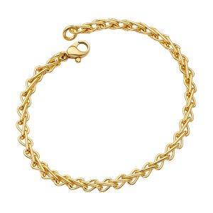 18KT YELLOW GOLD BRACELET 4.7MM