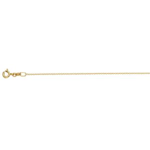 18KT YELLOW GOLD CABLE CHAIN 1.1MM