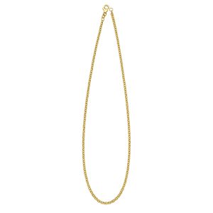 18KT YELLOW GOLD 2.4MM CABLE CHAIN