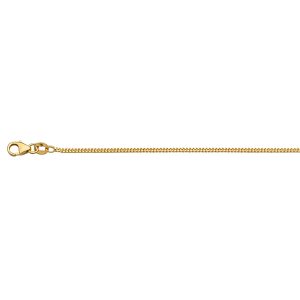 18KT YELLOW GOLD CURB CHAIN 1.6MM