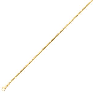 18KT YELLOW GOLD CURB CHAIN 2.4MM