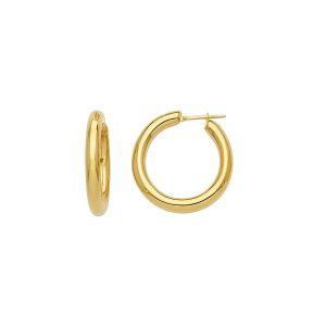 18KT YELLOW GOLD EARRINGS 4.8MM