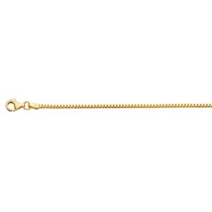 18KT YELLOW GOLD SQUARE FRANCO 1.5MM
