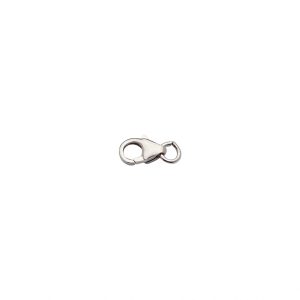 18KT WHITE GOLD LOBSTER CLASP WIDTH 4.8MM