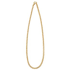 18KT YELLOW GOLD NECKLACE 4.7MM