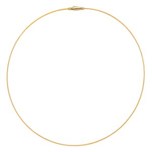 18KT YELLOW GOLD CABLE WIRE 1.1MM