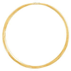 18KT YELLOW GOLD 0.5MM X 15 STRAND CABLE WIRE