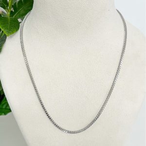 PLATINUM FRANCO BRACELET 2.5MM