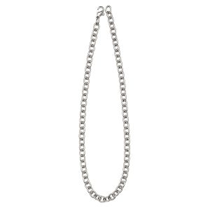 PLATINUM HEAVY OVAL LINK BRACELET 7.0MM